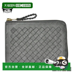 钱包男士 型拉链双折钱包黑色棕色绿色S SIBILLA 日本直邮SONNE