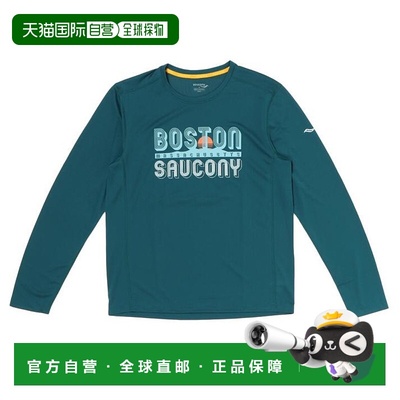 日本直邮日本直邮 Saucony M STOPWATCH GRAPHIC L/S速干索康尼