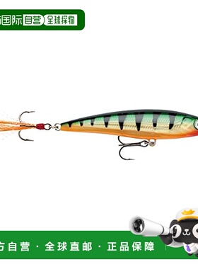 【日本直邮】Rapala乐伯乐 路亚鱼饵10cm/13g 绿/金/黑条P XR10-P