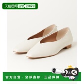 通勤百搭尖头鞋 1h可退 BEAMS 女士V口平底鞋 日本直邮Demi Luxe