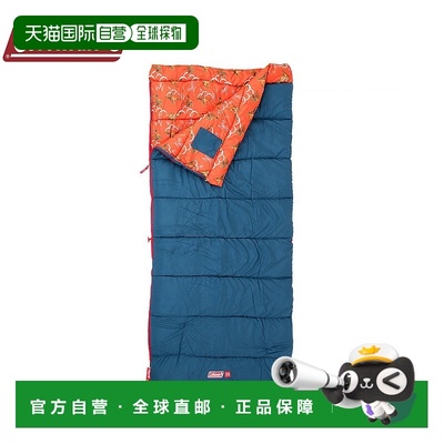 日本直邮 Coleman 舒适 II C5 封筒型睡袋 [2000034772] 橙色户外