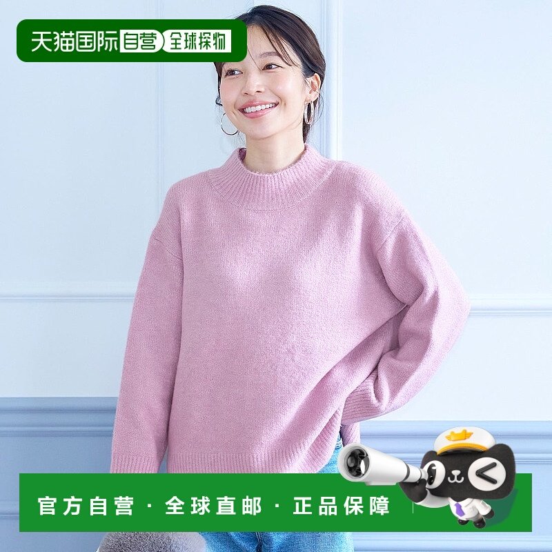 日本直邮coca 牦牛风圆领针织套头衫 CO4289EW04918长袖半高领