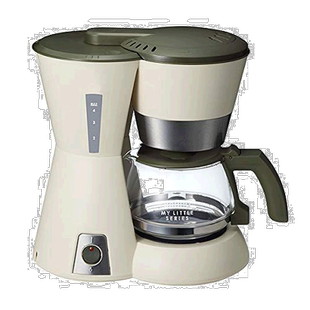 【日本直邮】Bruno 迷你咖啡机米色高质量耐用做工精细BOE046-BE