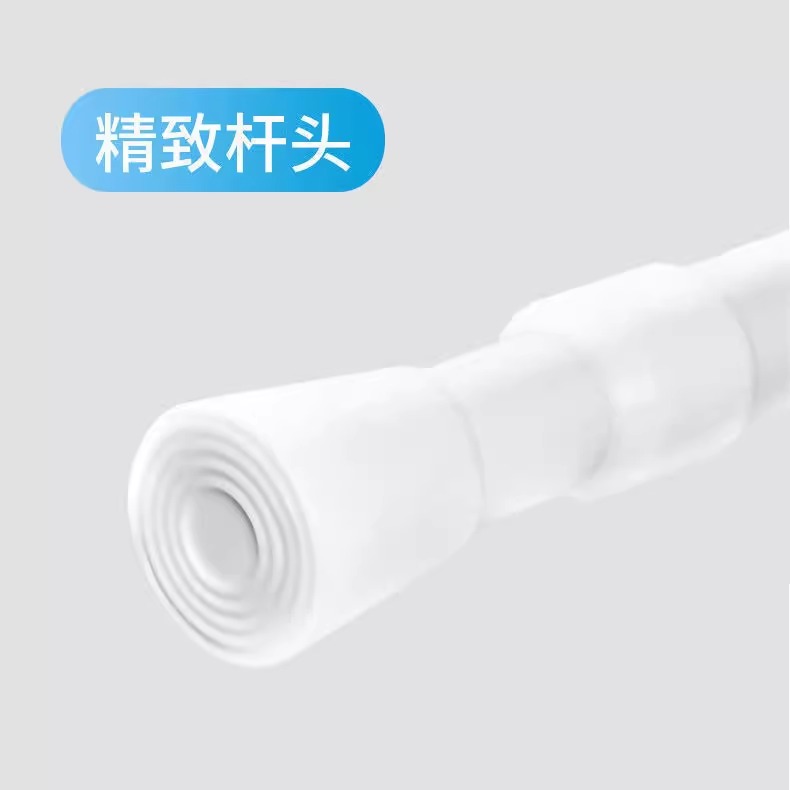 伸缩杆免打孔晾衣杆窗帘杆卫生间支撑杆衣柜挂衣杆不锈钢升收缩杆