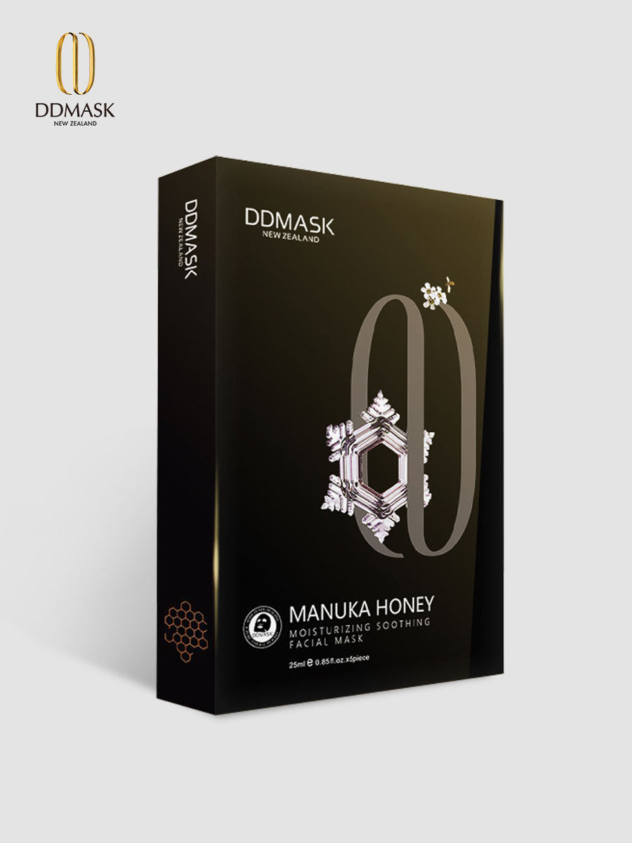 DDMASK新西兰进口麦卢卡蜂蜜晒后修护清洁面膜女补水保湿收缩毛孔