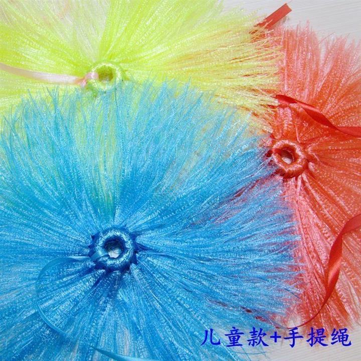 Mới 2 Gói Nhựa nylon Lông cừu Mẫu giáo Trẻ em Handmade Dây xúc xắc - Các môn thể thao cầu lông / Diabolo / dân gian bán cầu đá lông gà