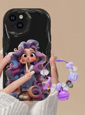 在逃公主适用vivos17t手机壳x90手机套s16/s15/s12新款x80/x60/x30超火s9e卡通y77防摔s10pro挂坠iQOO11s个性