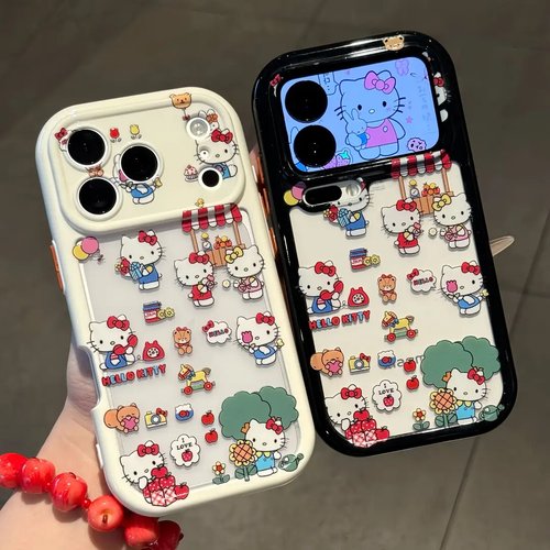 向日葵猫咪适用苹果手机壳