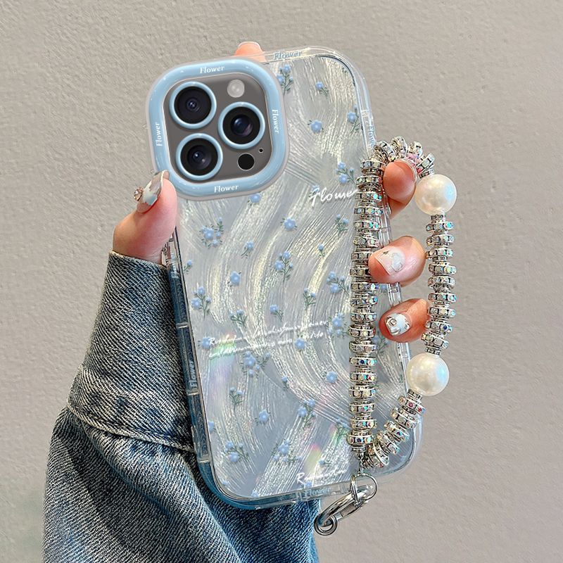 碎花羽纱适用红米小米手机壳