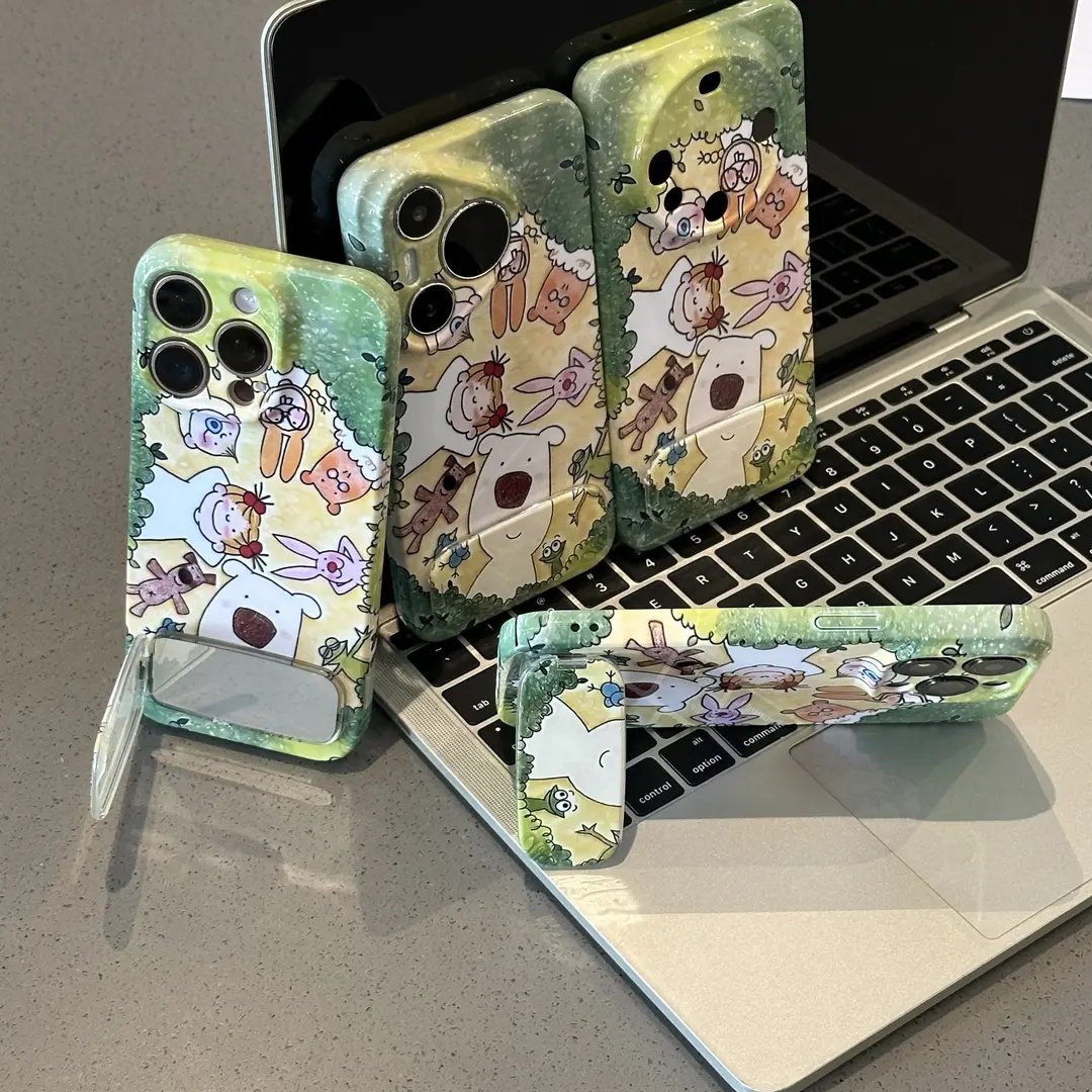 coco酱女孩支架适用苹果手机壳