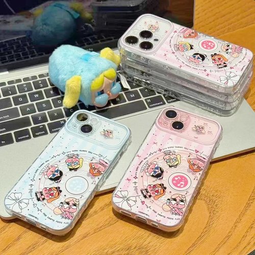 唱片哭娃适用苹果17手机壳