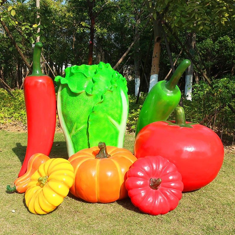 户外仿真植物大白菜南瓜蔬菜工艺品玻璃钢雕塑摆件花园景观装饰品在类目 家居饰品, 摆件中 - 来自Buy2taobao.com提供专业的淘宝代购服务