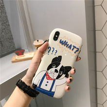可爱小蛮腰柴犬xs max苹果女手机壳1