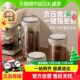 安扣咖啡密封罐高硼硅玻璃密封罐储存罐咖啡粉茶叶收纳储物保存罐
