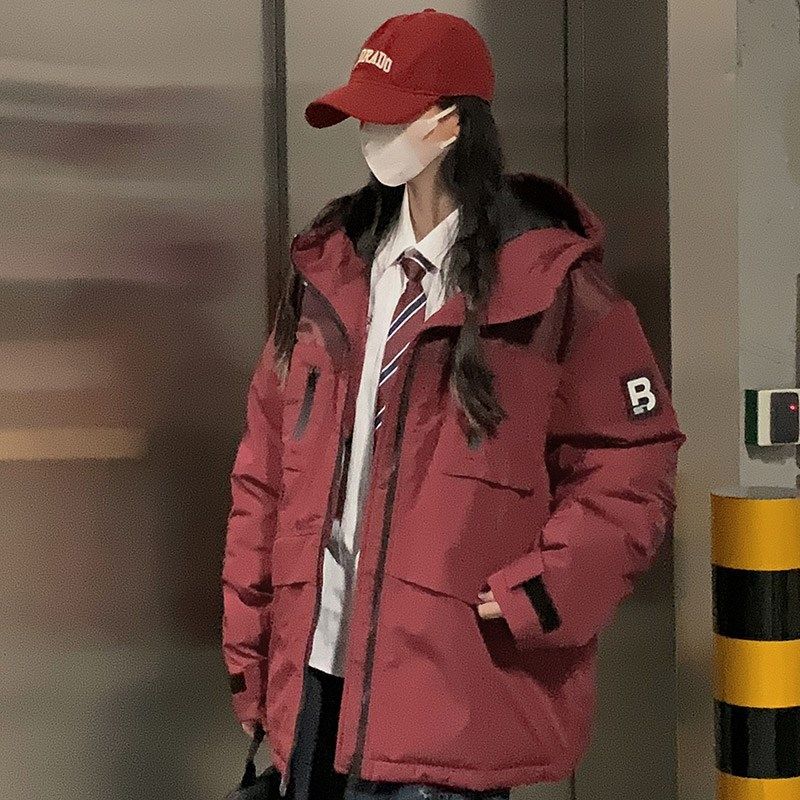 情侣款棉服女工装风20q23年冬季新款中性街头气质面包服加厚男棉,孕妇装/孕产妇用品/营养,棉衣/羽绒服/大衣,淘宝优惠券,粉丝福利购,淘宝优惠卷