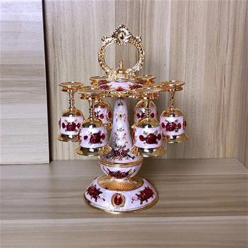红酒杯架倒挂e倒挂架 红洒怀挂架摆件高脚杯杯架悬挂倒挂酒架置物