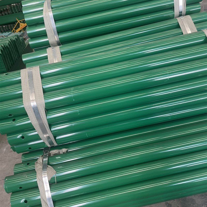 立柱,护栏立柱,波形护栏立柱,镀锌管,喷塑管