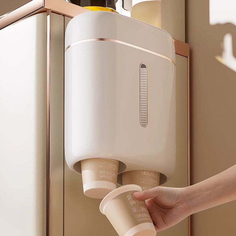 一次性纸杯架自动取n杯器免打孔壁挂式防尘杯子架饮水机收纳置物,家庭/个人清洁工具,杯架,淘宝优惠券,粉丝福利购,淘宝优惠卷