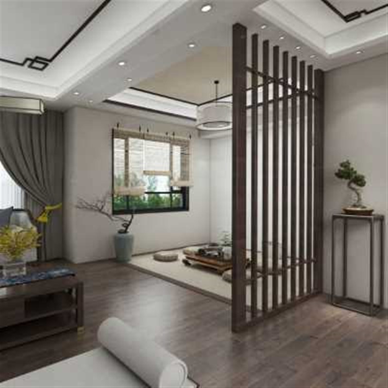 厂促厂销定制不锈钢屏风隔断折叠格珊酒店公司客厅大堂假山背景品