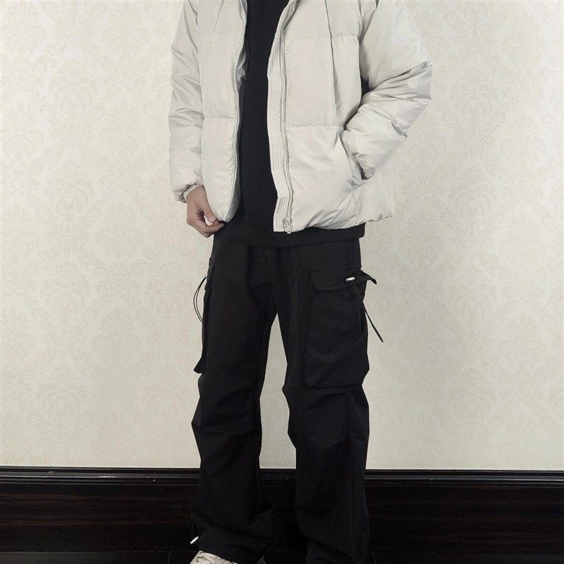 冬季套装男e日系棉衣外套加厚保暖棉服潮牌衣服一整套搭配牛仔裤,男装,时尚套装,淘宝优惠券,粉丝福利购,淘宝优惠卷