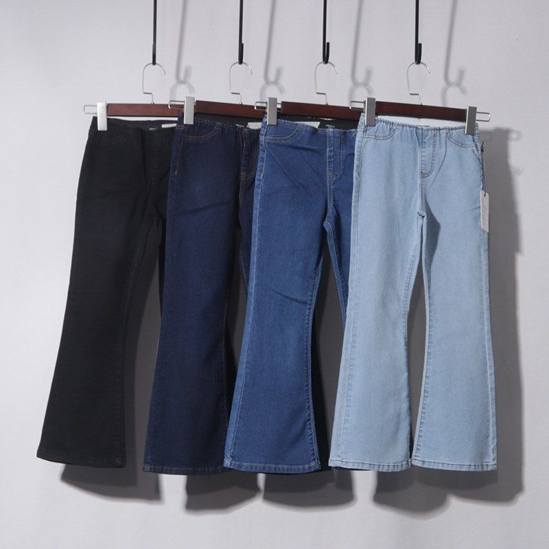 童装  内松紧喇叭H裤牛仔裤(童装),童装/婴儿装/亲子装,儿童牛仔裤,淘宝优惠券,粉丝福利购,淘宝优惠卷