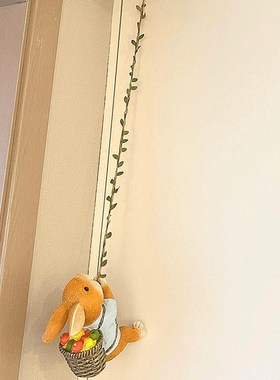 爬绳小兔房间卧室装饰布置w摆件氛围感玄关电视背景墙客厅入户门