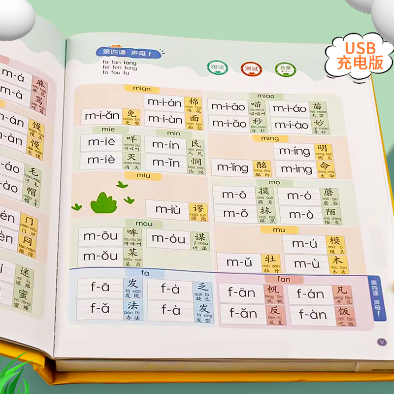 汉语拼音自然拼读训练