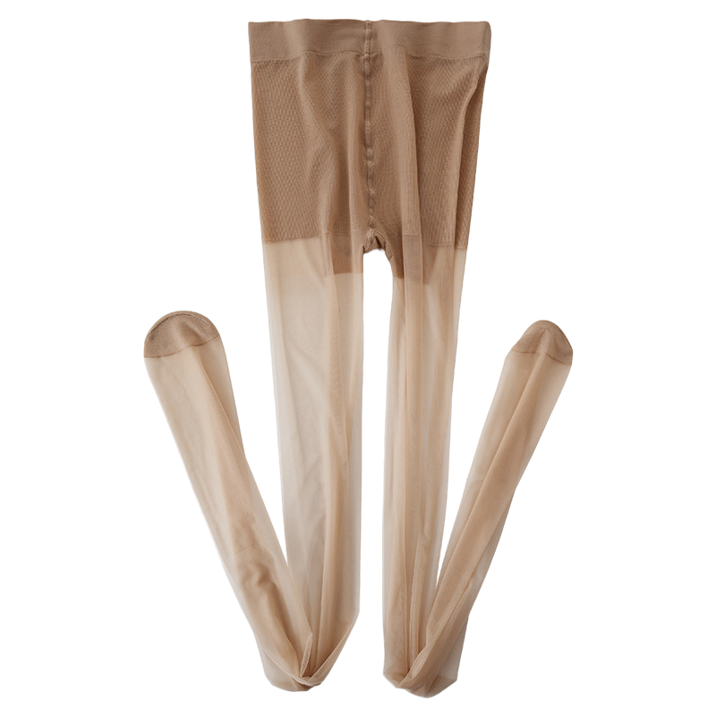 肤色0d高透夏季薄款防勾丝不掉档菠萝袜胖mm加肥加大码丝袜连裤袜