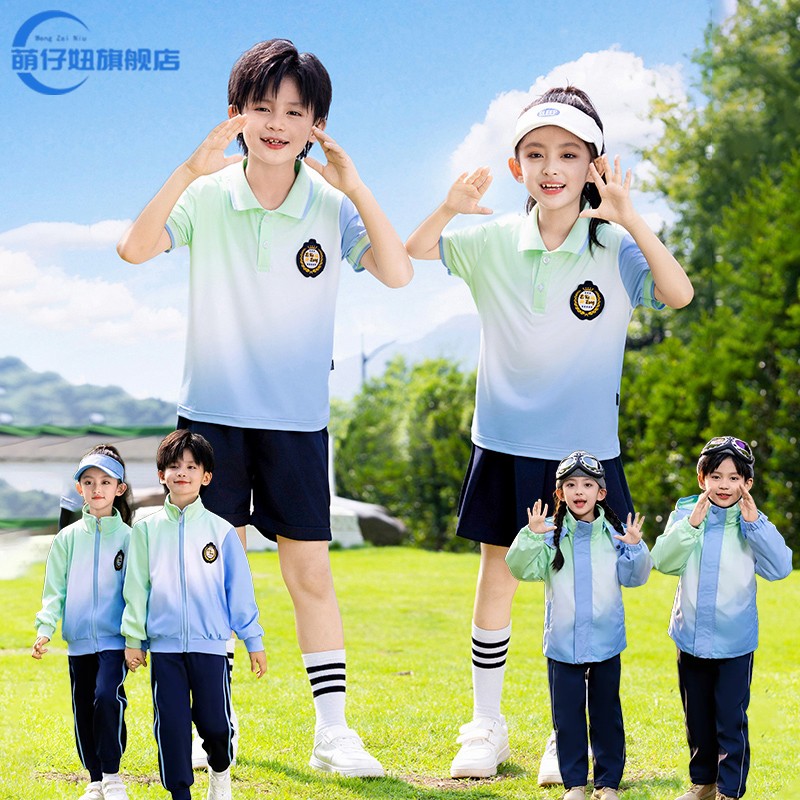 幼儿园园服夏装小学生校服春秋款图片