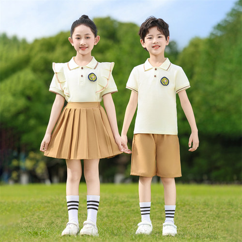 幼儿园园服夏装小学生校服套装