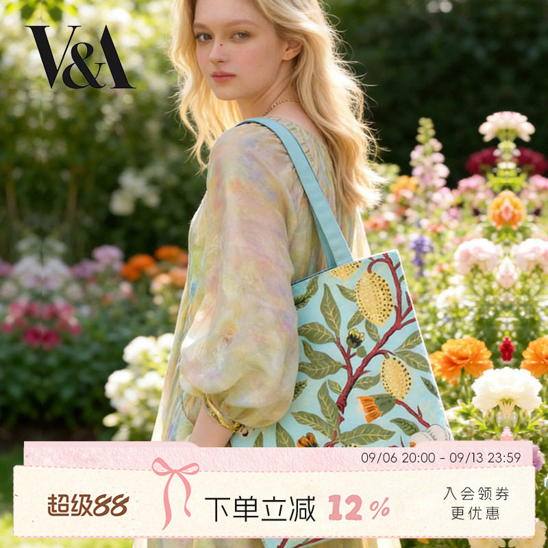 VA博物馆威廉莫里斯帆布包图片