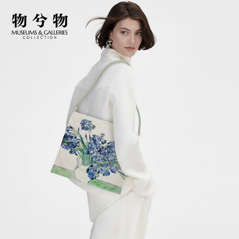 物兮物文创致敬大师系列大容量帆布包单肩包包闺蜜生日礼物送女生
