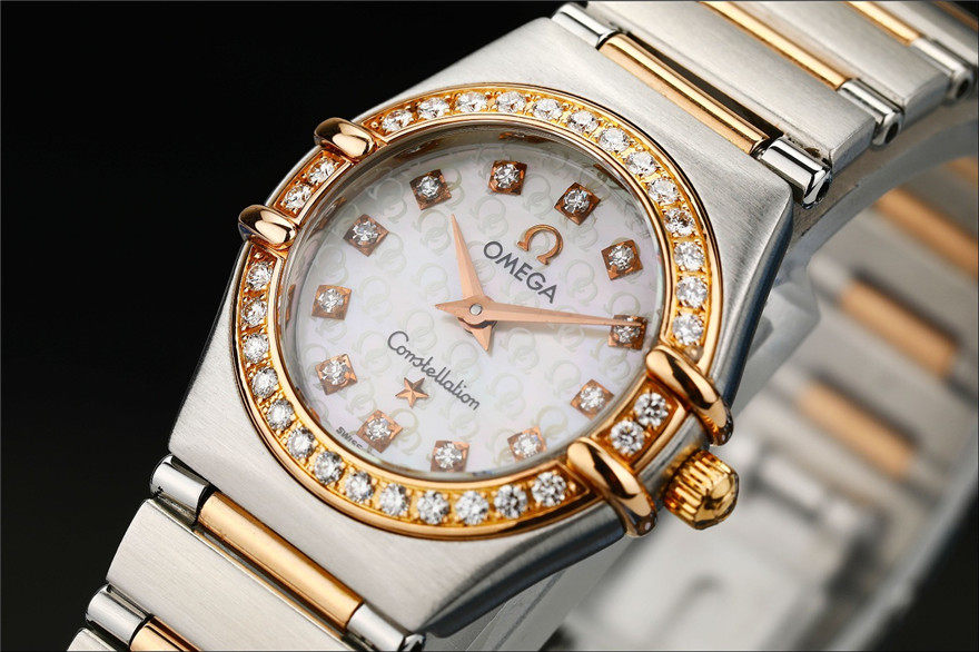 闲鱼优品公价46100元[9.5新]欧米茄星座系列钻石女表1360.75.00