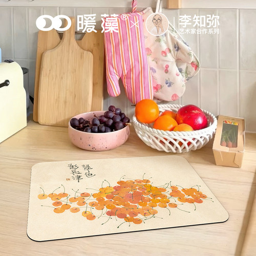 厨房沥水垫台面吸水垫洗手台垫