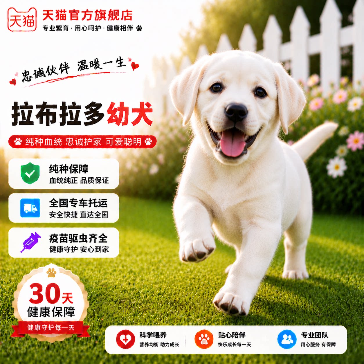 智商家庭寻回犬伴侣犬狗导盲犬