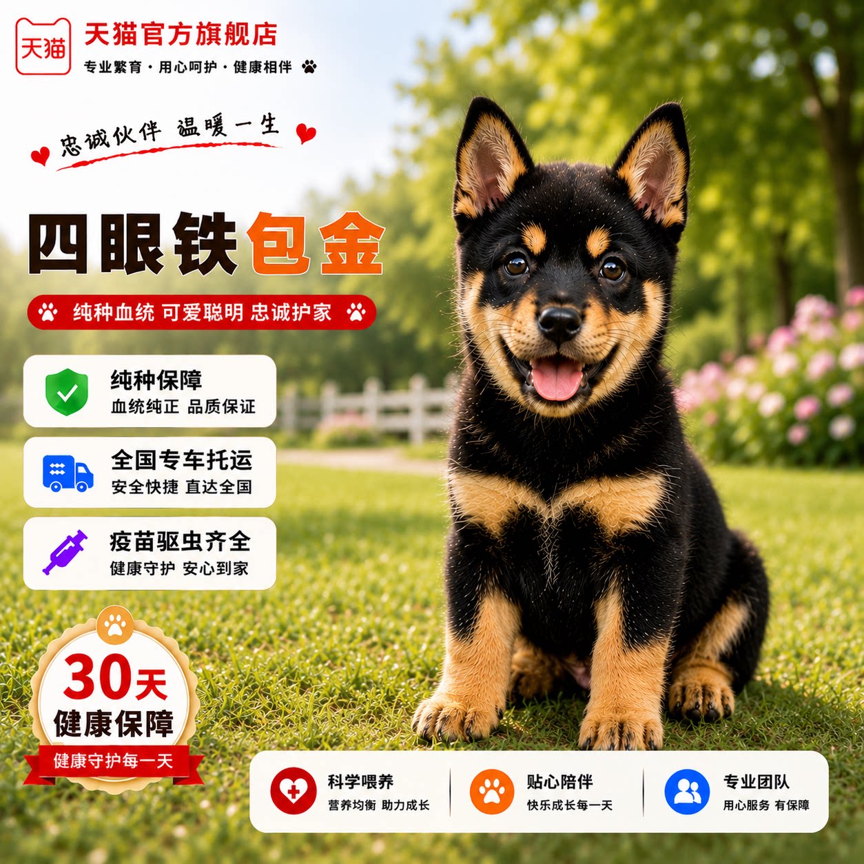 好看护主看门狗忠诚狗农村土狗
