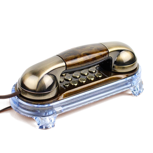 美思奇MT-025固定电话机复古座机家用壁挂式办公室小挂机2024新款