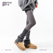 purpleguys格雷系灰色连裤 袜薄款 女防勾丝学院风显瘦直角跟打底袜