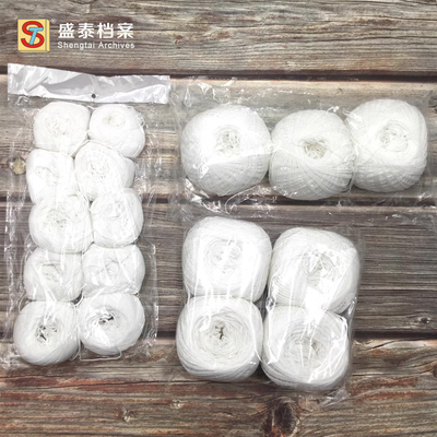 白色棉线球装订机专用线