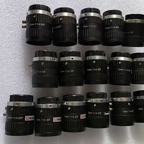 长步道工业镜头12mm FA1202D8121625议价