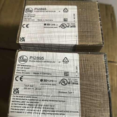 IFM易福门压力传感器PI2895议价