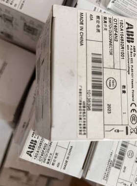 ABB隔离开关OT40F4N2OT63F4N2O议价