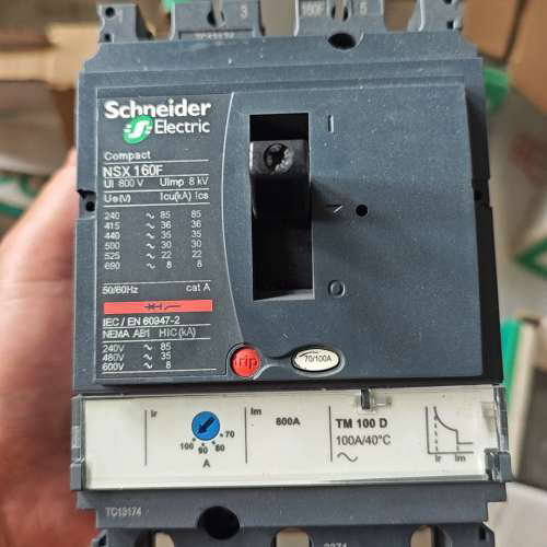 NSX160F塑壳断路器800V额定电压TM100议价