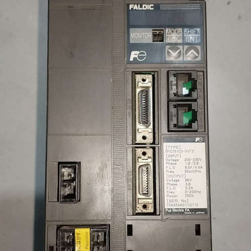 富士伺服驱动器RYC751D3-VVT2一台拆议价