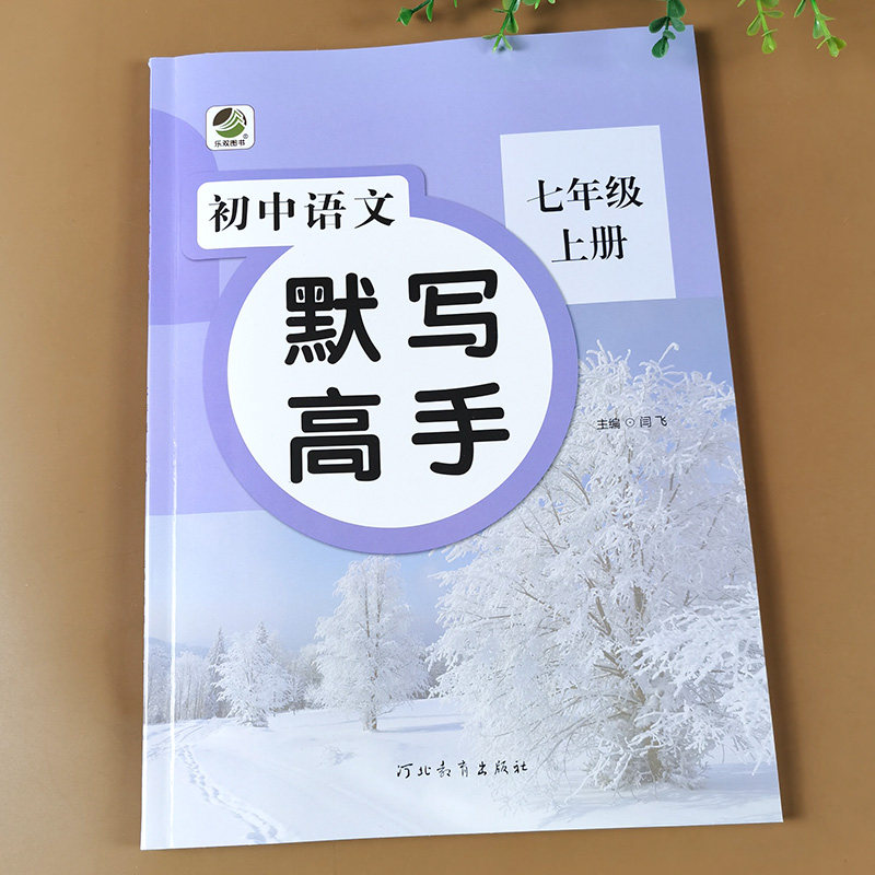 初一上册语文默写高手 人教版 七年级教材同步练习册 阅读理解专项训练 全解 初中生7年级上学期课本配套练习题课堂笔记能手基础