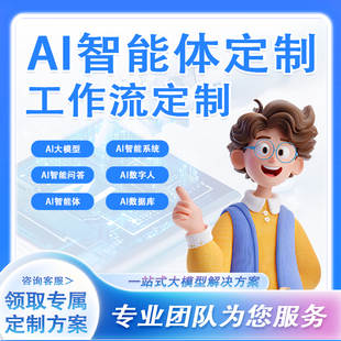 AI智能体定制 工作流定制一站式大模型解决方案 政企场景建设方案