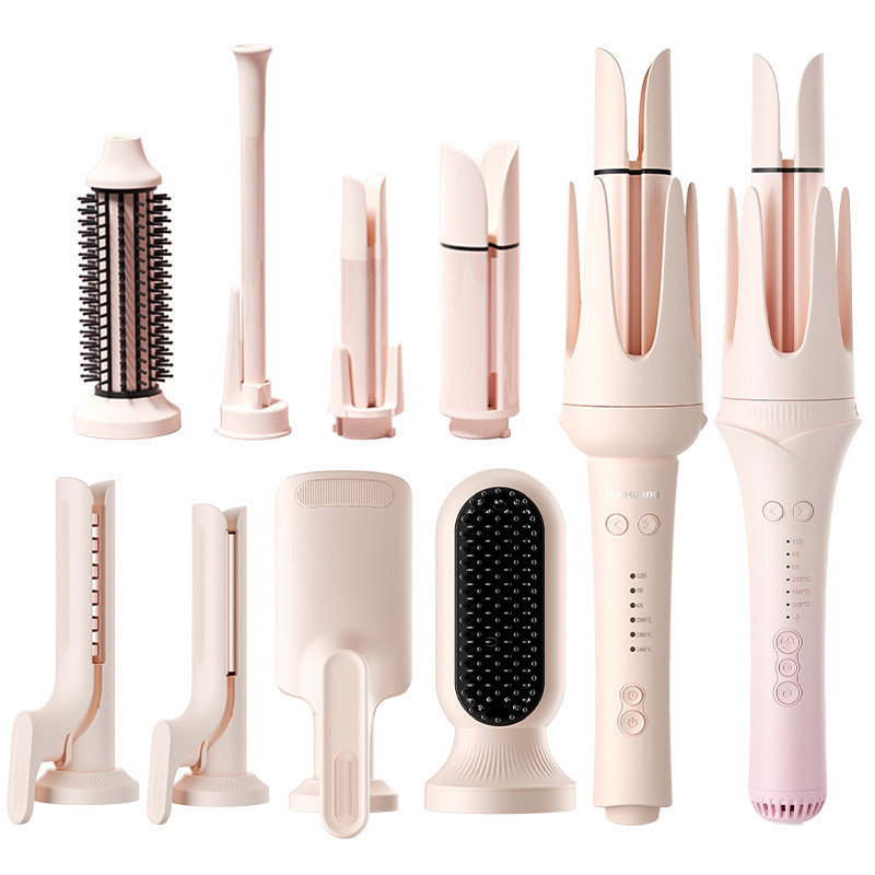 【适配多合一自动卷发棒】敏煌可替换头40mm直发梳蛋卷自动卷发棒