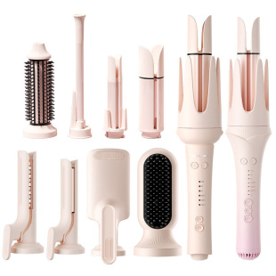 敏煌可替换头40mm直发梳蛋卷自动卷发棒 适配多合一自动卷发棒