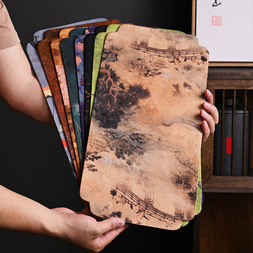 新中式禅意吸水防烫茶巾