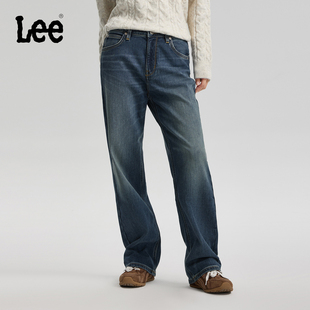 25秋冬新429标准直脚羊毛女牛仔裤 Lee商场同款 保暖 张凌赫代言